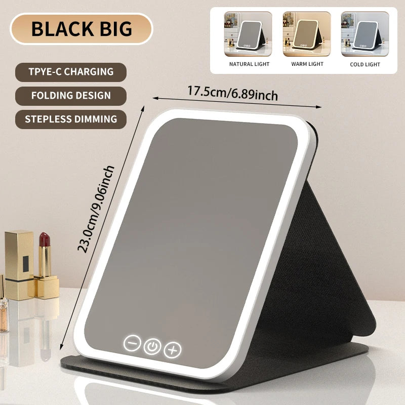 Rechargeable LED Makeup Mirror