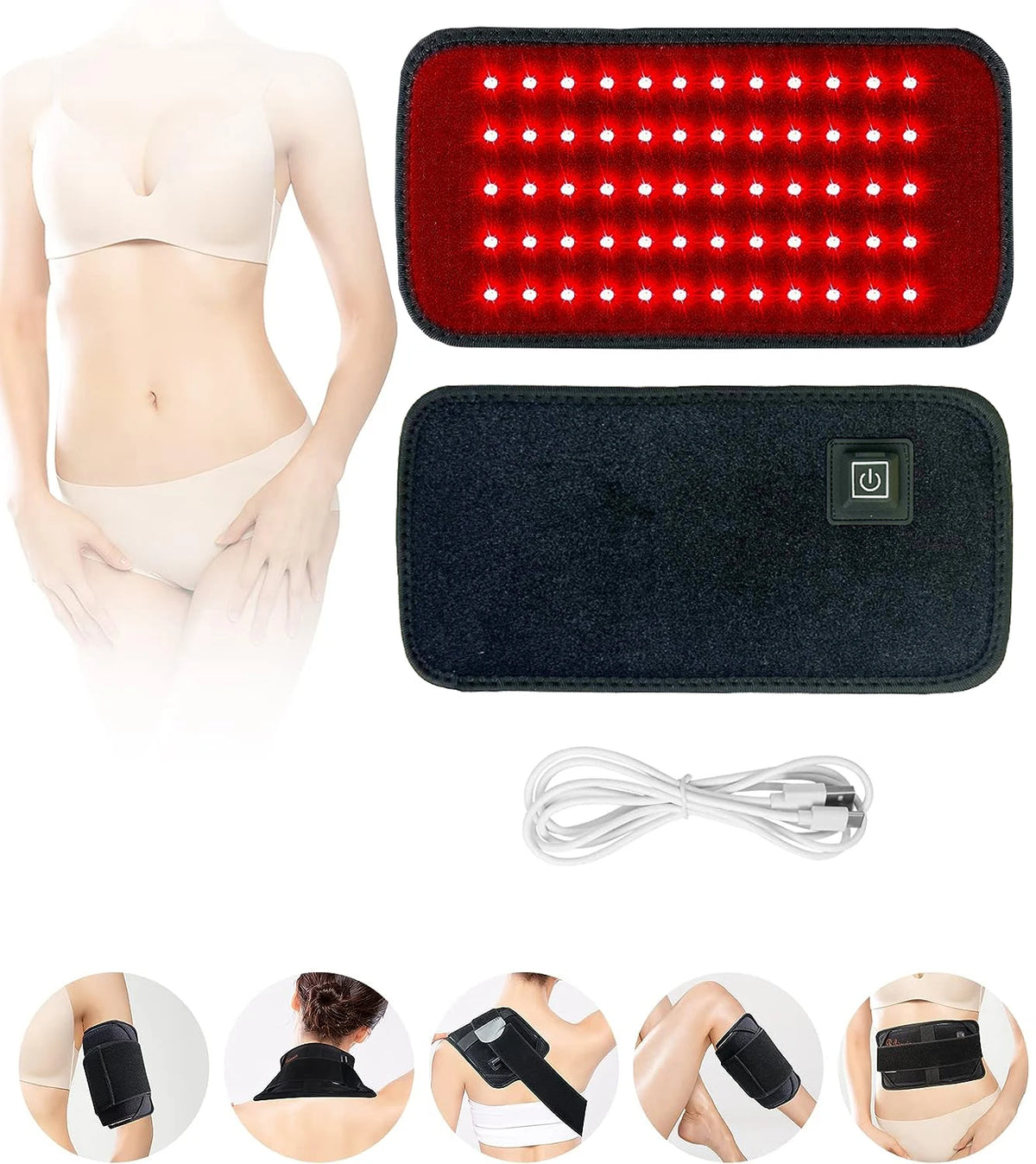 Red Light Warming Wrap Belt