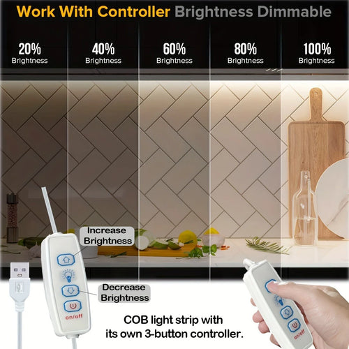 Dimmable USB LED Strip Lights