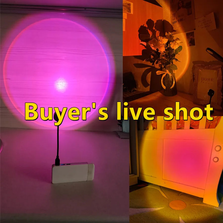 Glow Theory Sunset Lamp