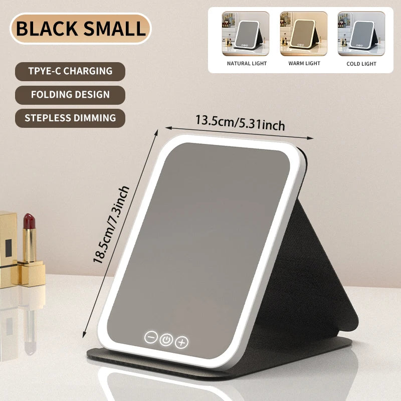 Rechargeable LED Makeup Mirror