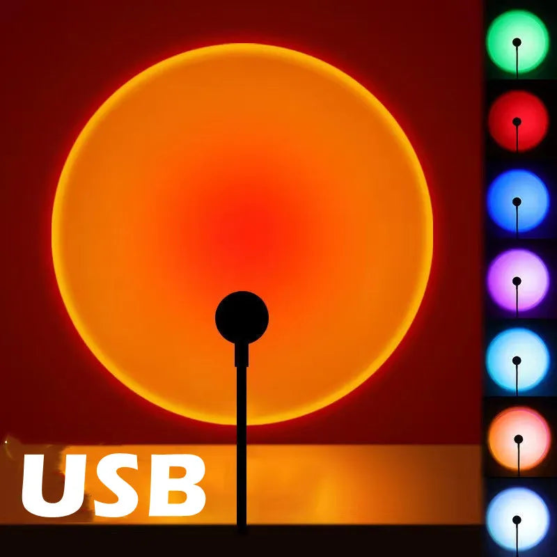 Glow Theory Sunset Lamp