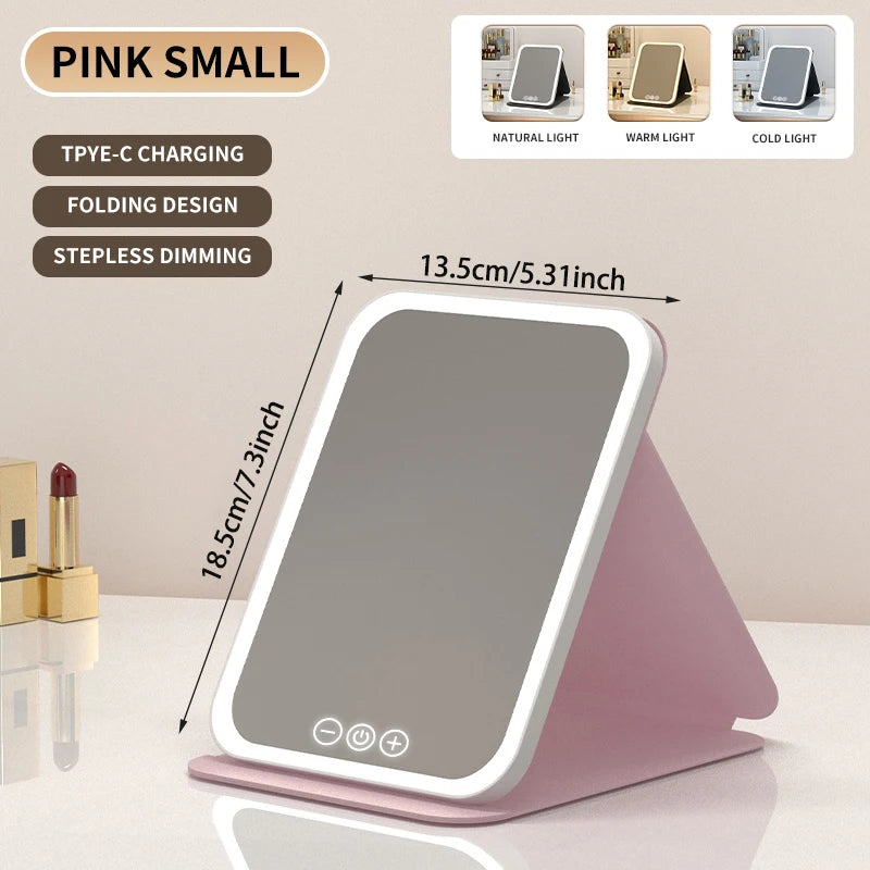 Rechargeable LED Makeup Mirror